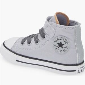 Converse Kids High-Top Sneakers - Light Gray